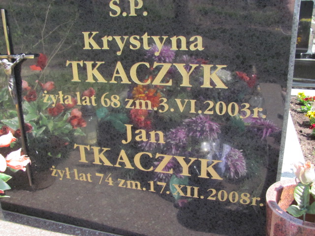 Krystyna Tkaczyk Stara Miłosna - Grobonet - Wyszukiwarka osób pochowanych