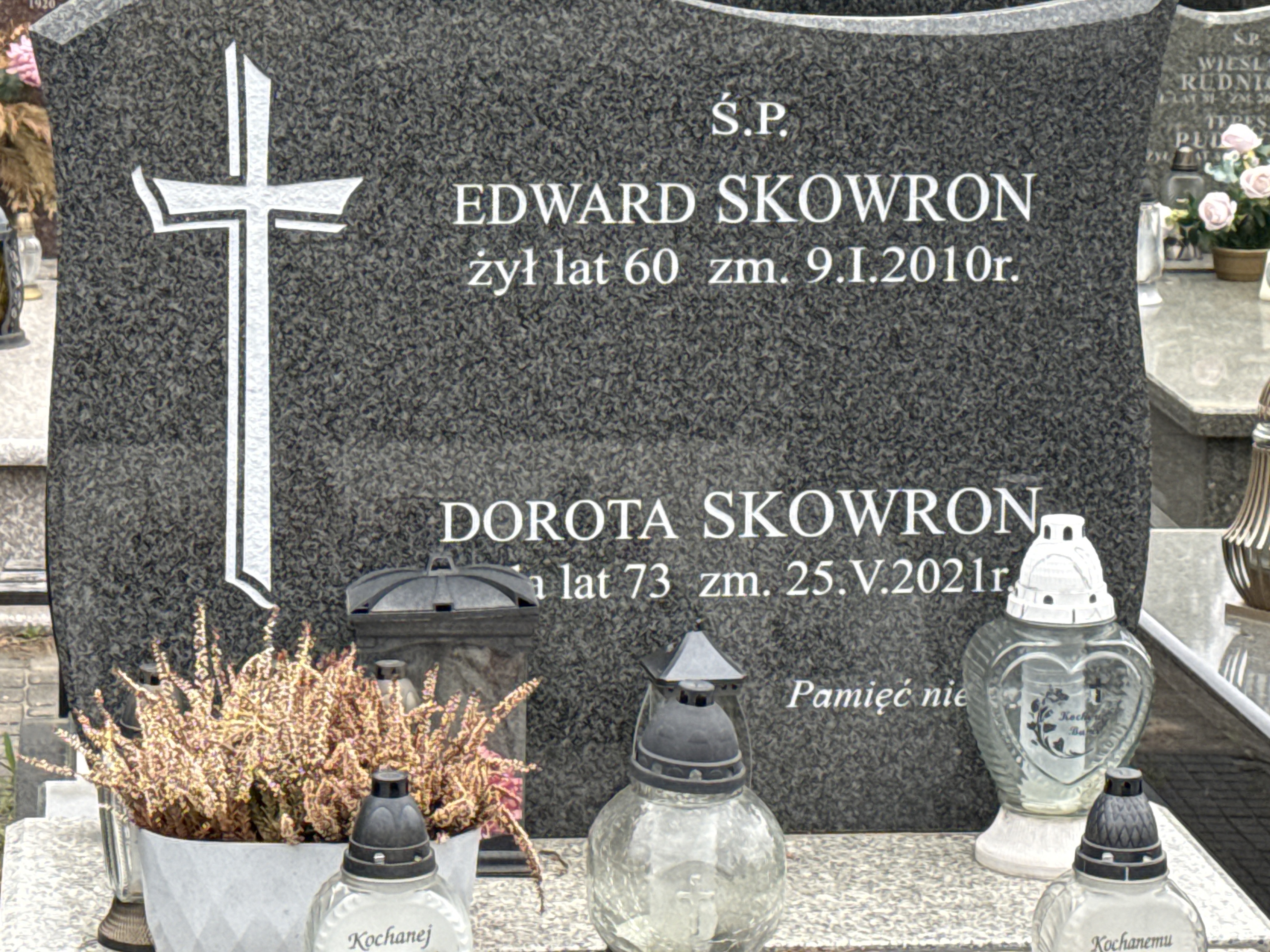 Grób Dorota Skowron