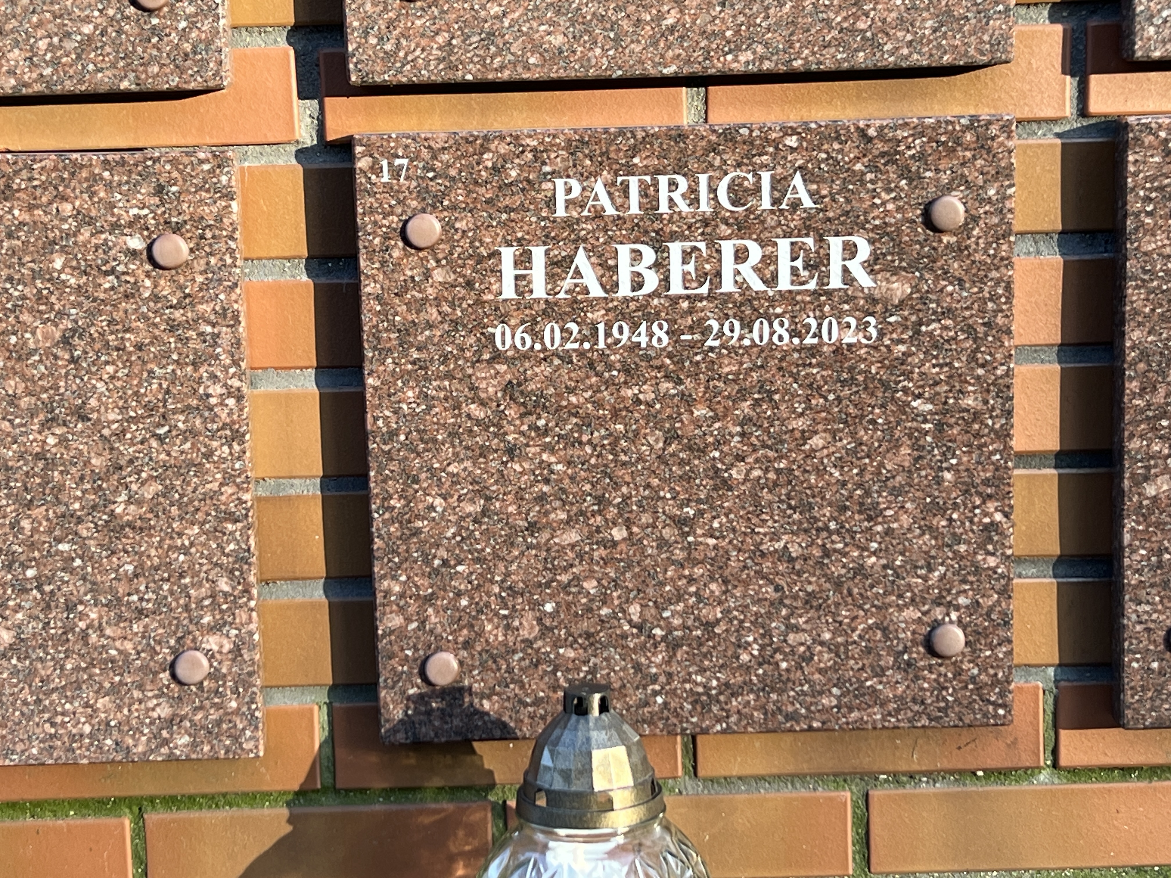 PATRYCIA Haberer 1948 Stara Miłosna - Grobonet - Wyszukiwarka osób pochowanych